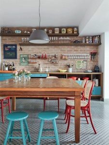 Interesting Eclectic Kitchen