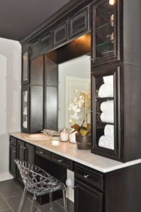 Traditional Vanity With Extra Storage