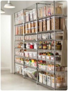 Steel Shelves For Open Pantry