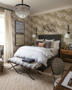 Modern Style Chandelier In Bedroom