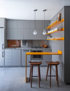 Single Wall Kitchen Design