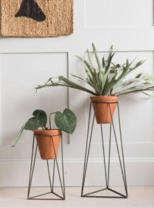 Mid-Century Style Metal Plant Stand