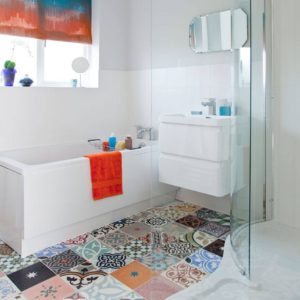 Vibrant And Patterned Tiled Floors