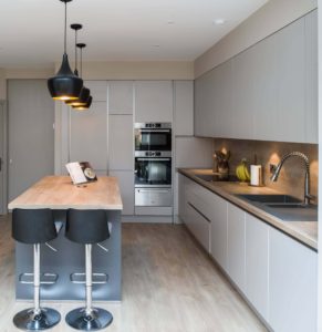 Contemporary Grey Kitchen Design
