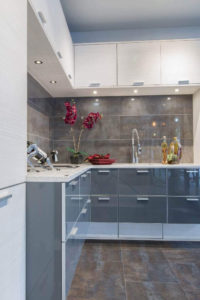 High Gloss Modular Kitchen Decor