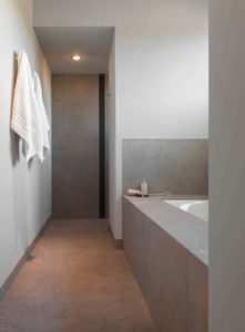 Stone Effect With Bathroom Wall Tiles